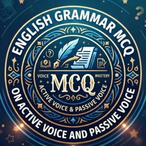 English grammar mcq active voice and passive voice