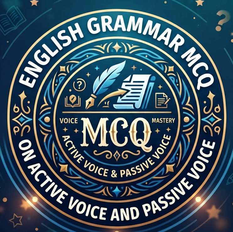 English grammar mcq active voice and passive voice
